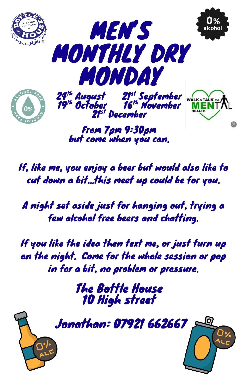 Men's Monthly Dry Monday